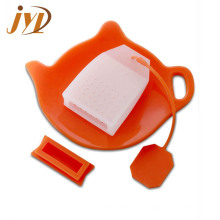 Conjunto infusor de té de siicone de hojas sueltas